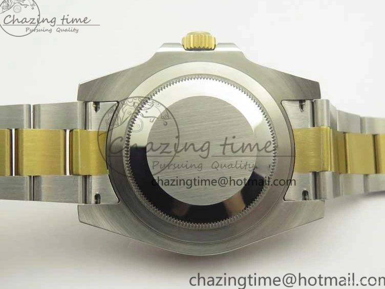 0504 GMT Master II 116713 GMF 904L Steel Edition Green Dial on SS YG Bracelet A Lightweight 3386